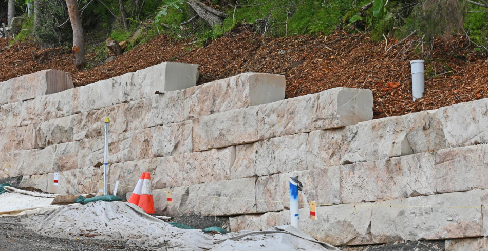 Retaining Wall Installation